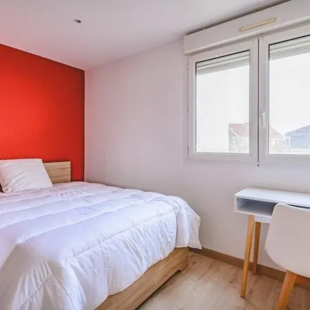 Appartement Cosy 3 Chambres Reims Centre Ville דירה